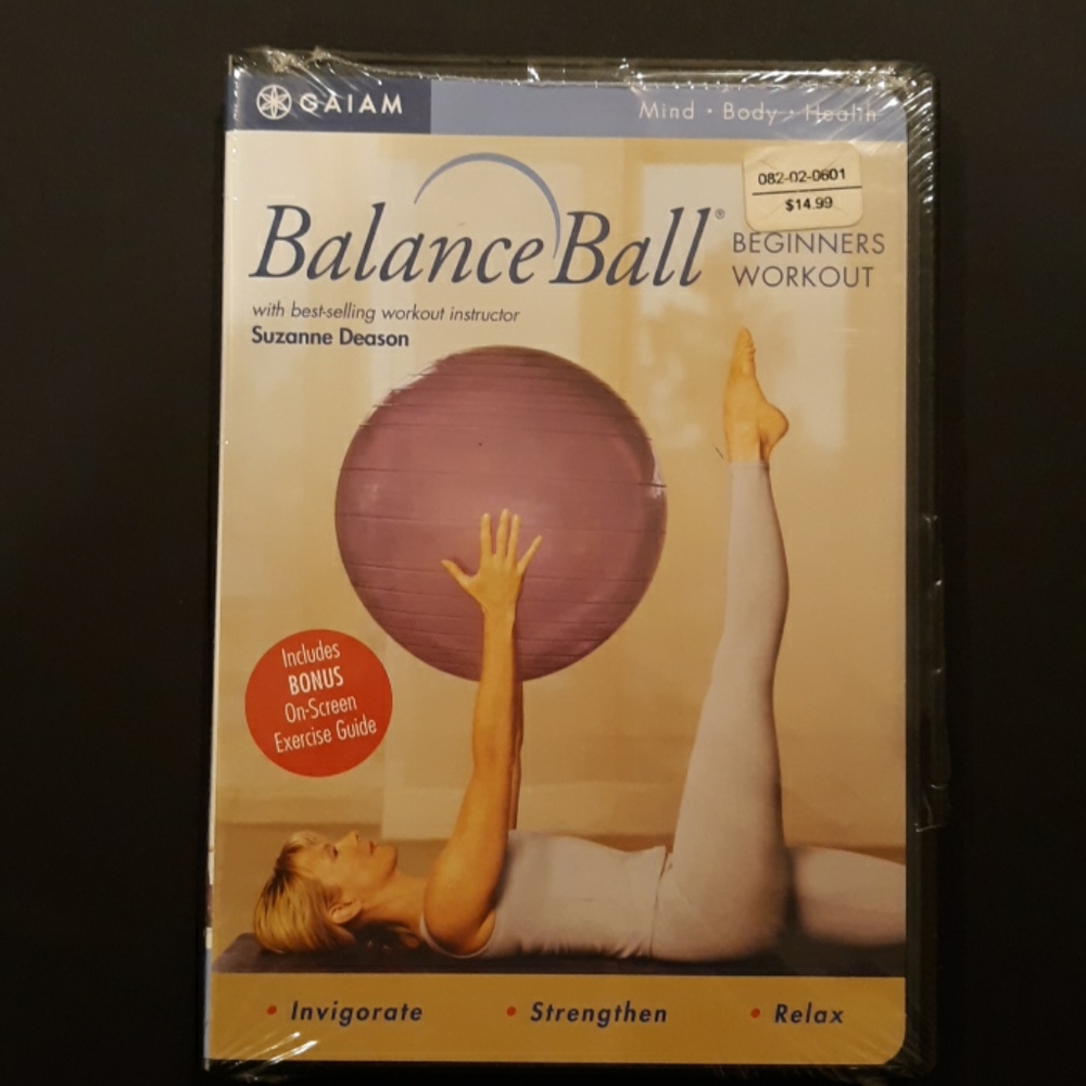 GAIAM DVD:Balance Ball Beginners Workout